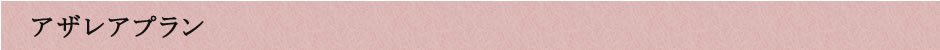 アザレアプラン